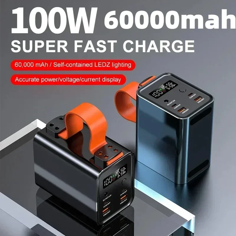 For Laptop 60000mAh 100W Porta - đánh giá và giá Power Banks