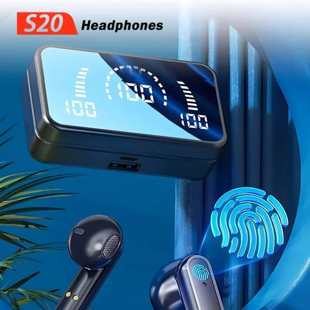 QCY TWS S20 Earphone Bluetooth - đánh giá và giá Phone Cases