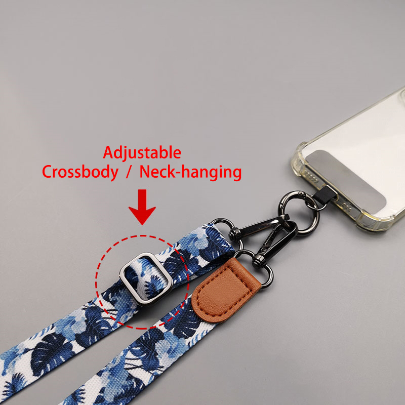 Tropical Pattern Crossbody Cel - đánh giá và giá Crossbody Lanyard Neck Strap Case