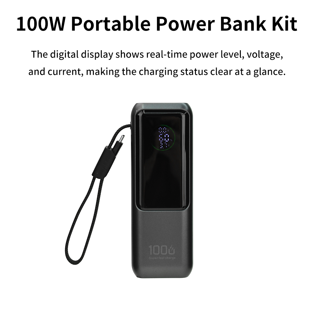 PD 100W Fast Charging Power Ba - đánh giá và giá Power Banks