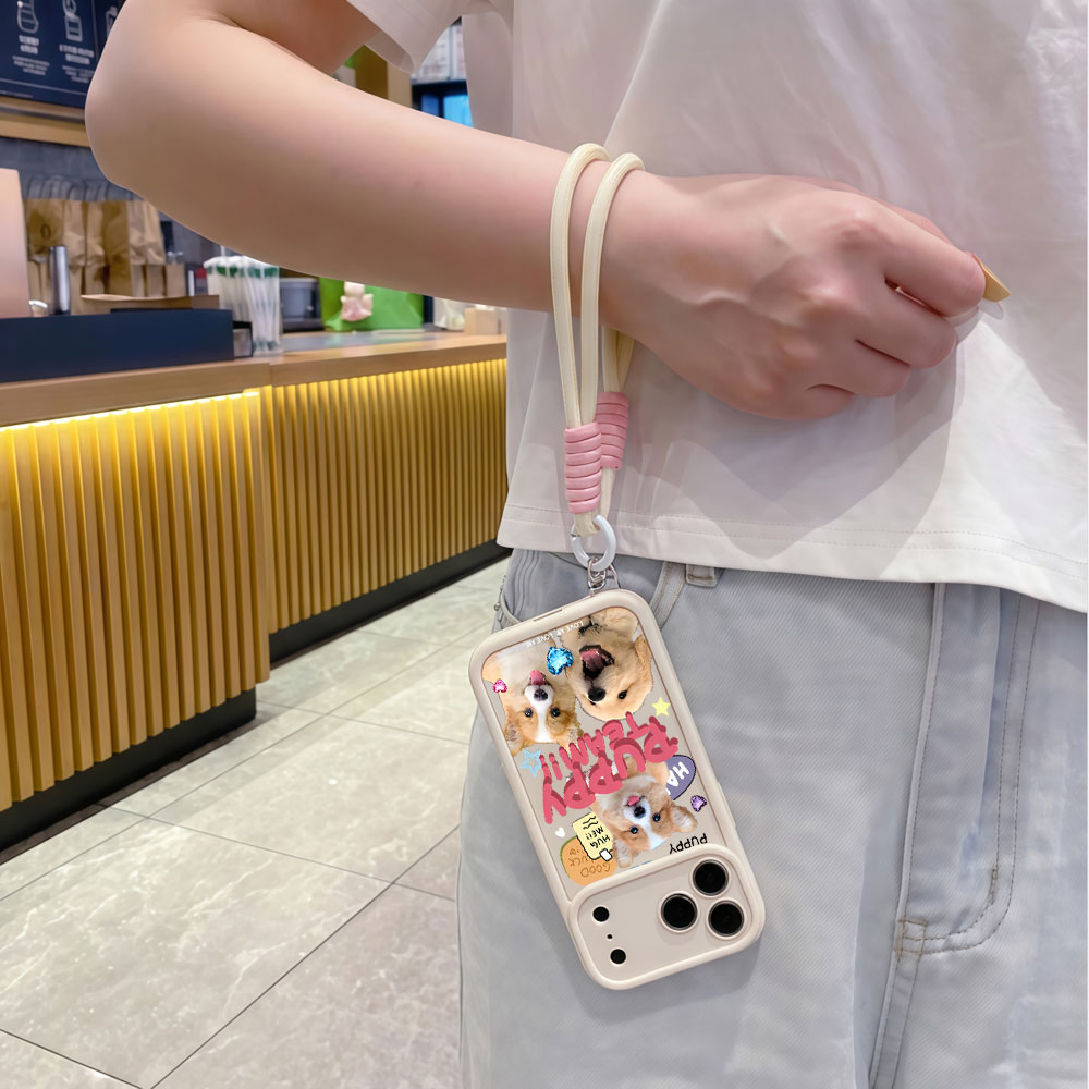 Lanyard Soft Phone Cases For S - đánh giá và giá Cute Cartoon Wrist Strap Silicone Case
