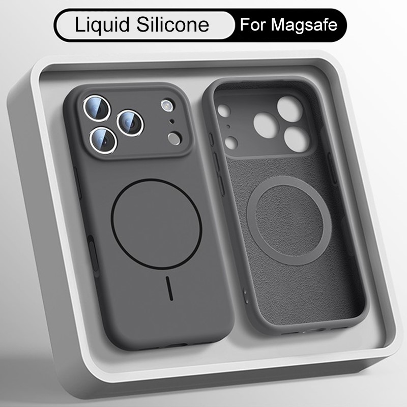 Luxury Liquid Silicone Case Fo - đánh giá và giá Liquid Silicone Magnetic Phone Case