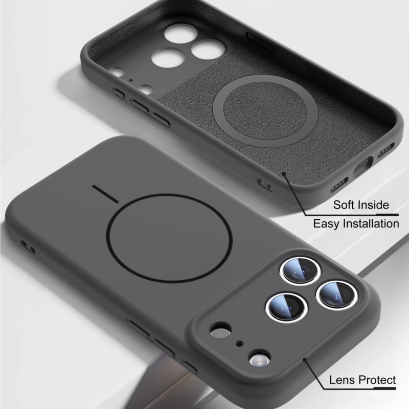 Luxury Liquid Silicone Case Fo - đánh giá và giá Liquid Silicone Magnetic Phone Case