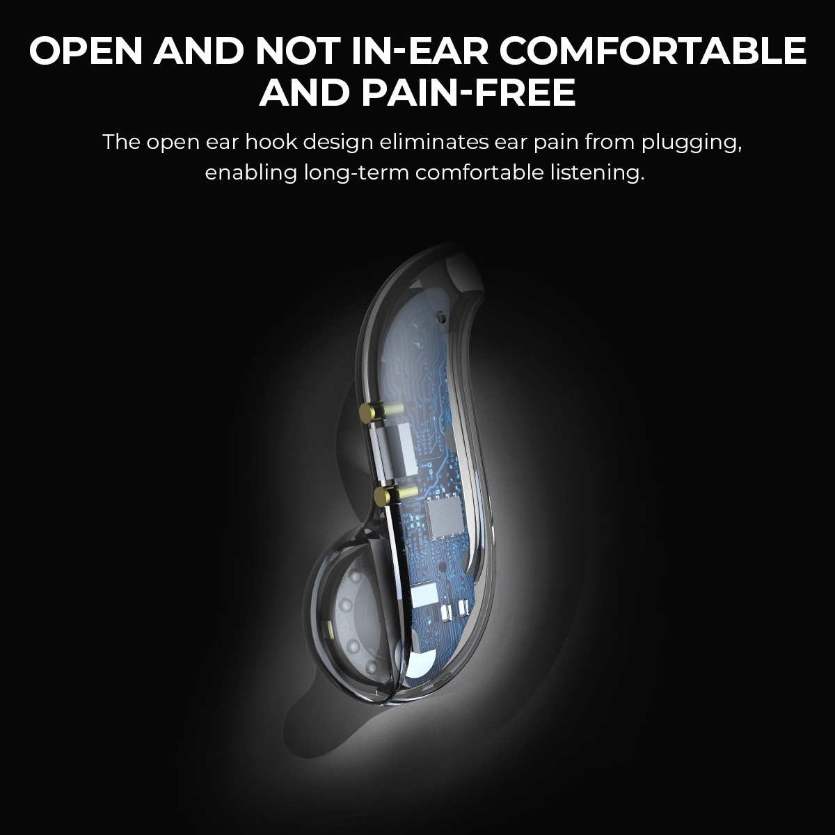 Open-ear Bluetooth Headphones  - đánh giá và giá Phone Cases