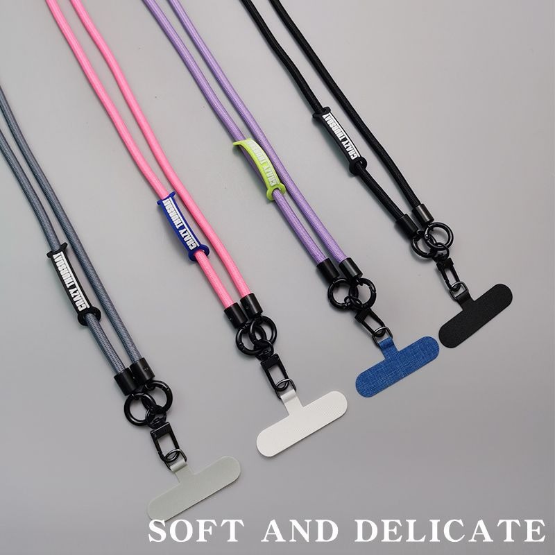 Long Solid Color Cross Body Ph - đánh giá và giá Crossbody Lanyard Neck Strap Case