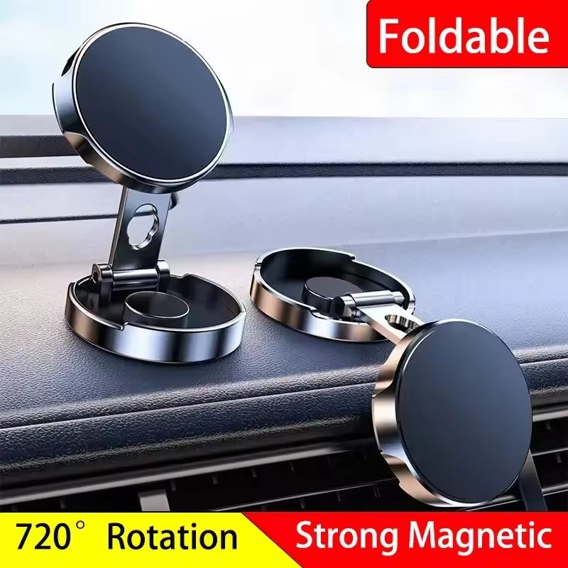 Round Folding Magnetic Car Hol - đánh giá và giá Phone Stands
