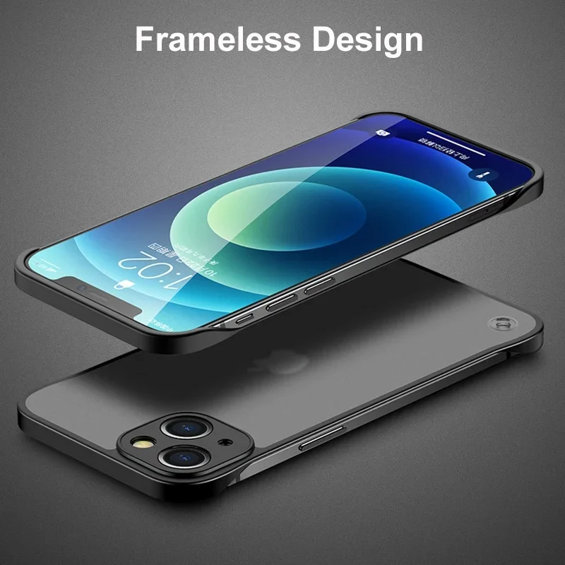 For Iphone 16 15 14 Pro Max Ul - đánh giá và giá Ultra Thin Frameless Phone Cover